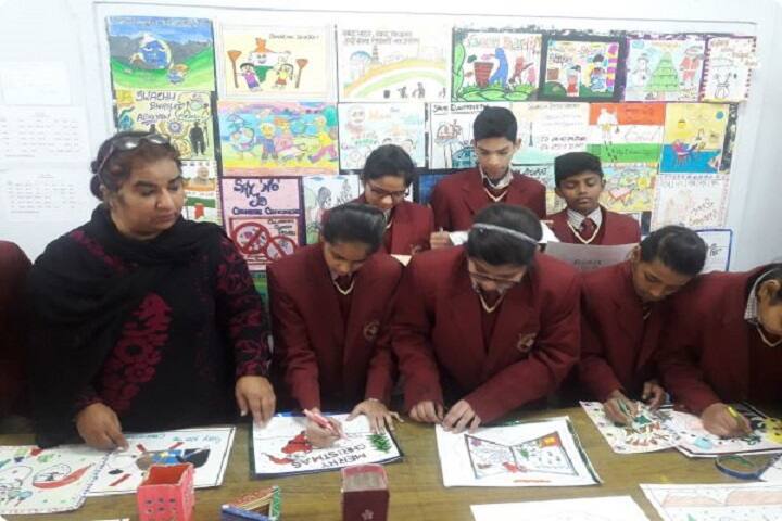 Sri Guru Nanak Public School-Art Work