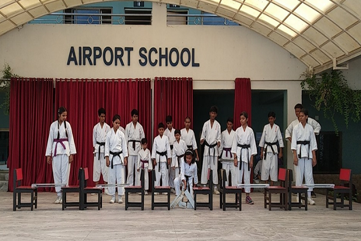Airport School-Karate class
