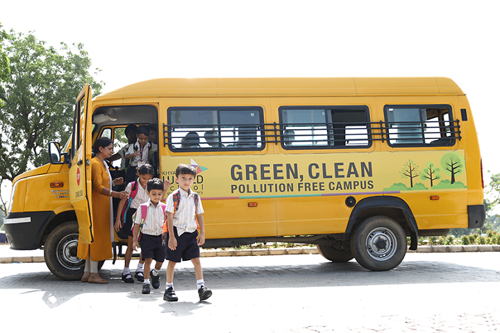 Khyati World School-Transport