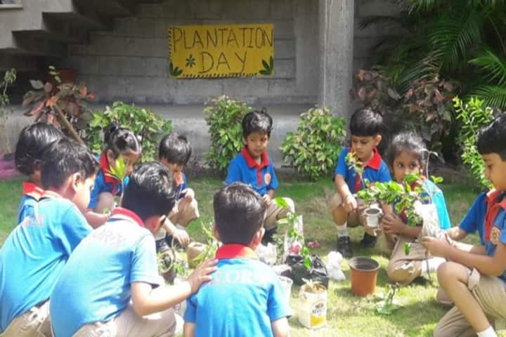 Calorx Public School -Plantation program