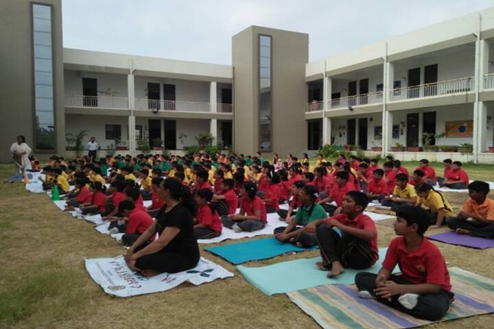 Calorx Public School -Yoga day