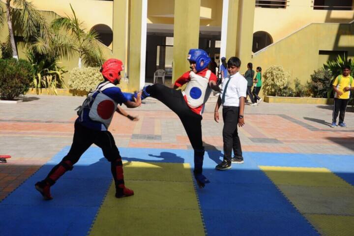 Delhi Public School-Kick boxing