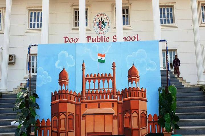 Doon Public School-School Front View