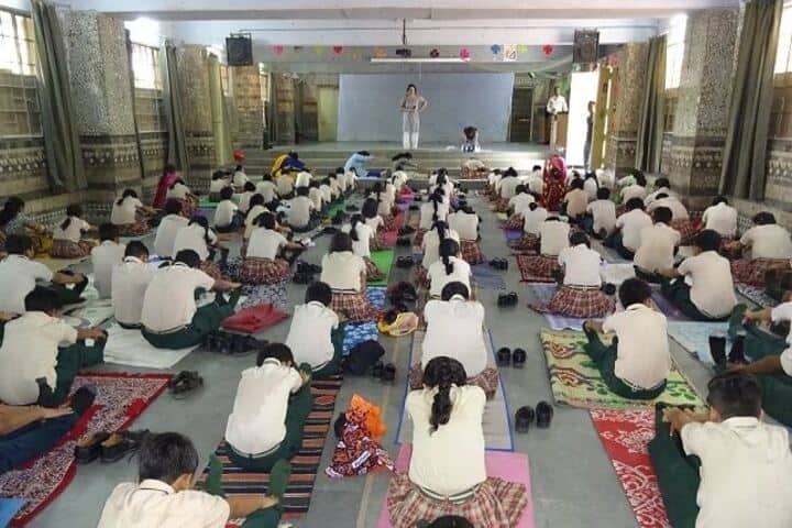 Firdaus Amrut Centre School-Yoga Day Celebrations