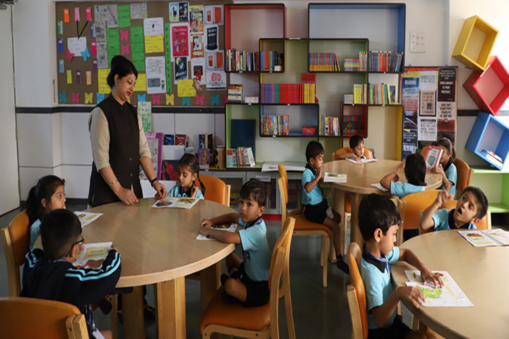 Gajera Global School-Library