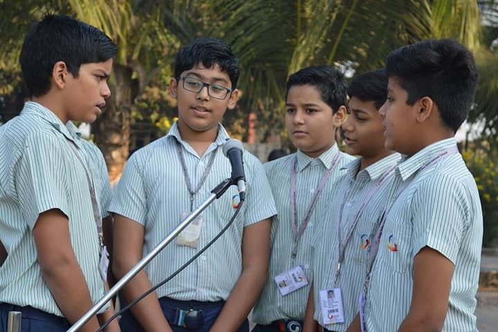 Global Indian International School-Group singing