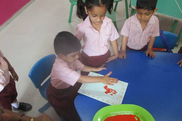 Global Indian International School-Nursery Activity