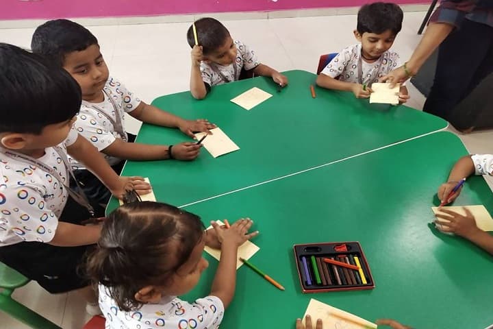 Global Indian International School-Drawing Activity