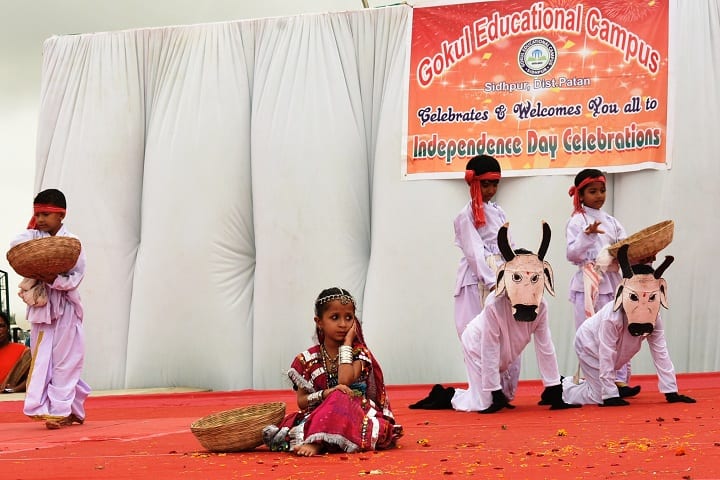Gokul Global School-Independence Day Celebrations