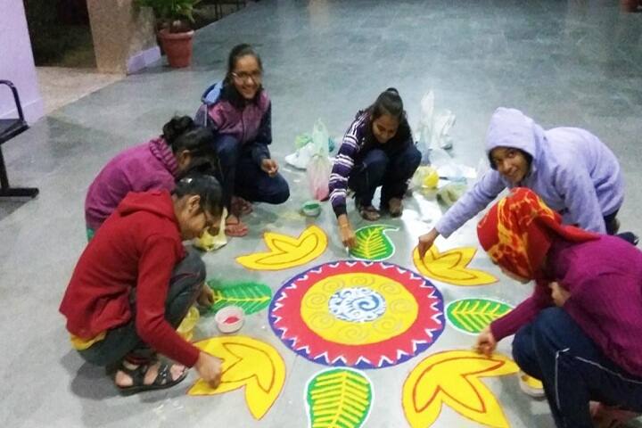 Jawahar Navodaya Vidyalaya-Rangoli Competition