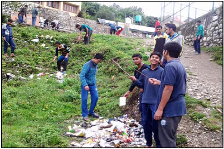 Jawahar Navodaya Vidyalaya-Cleaniness Campaign