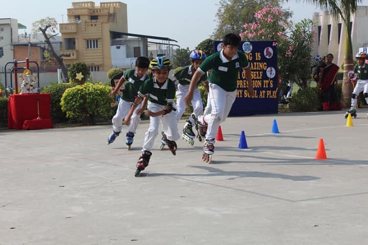 Jay Ambe International School-Skating Competition