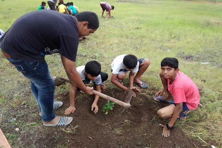 Jay International School-Tree Plantation