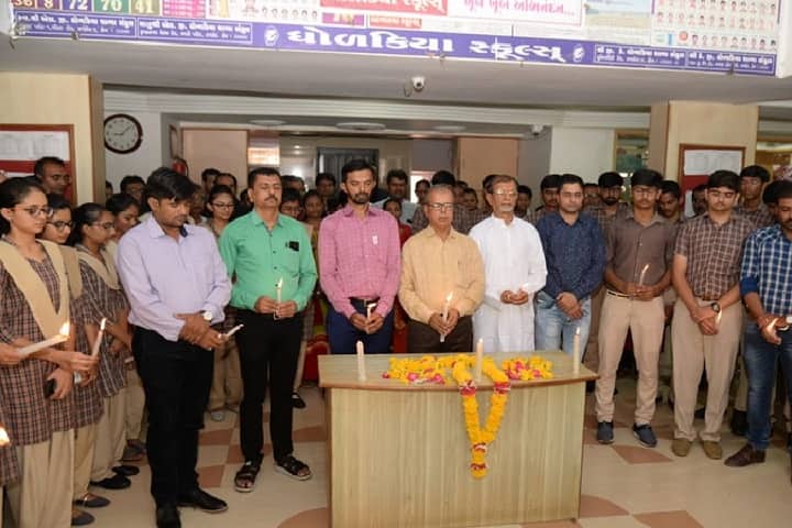 K G Dholakiya School-Candle Ceremony