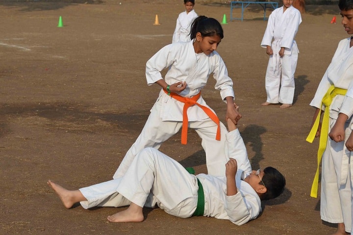 Kakubhai Parikh School-Karate Activity