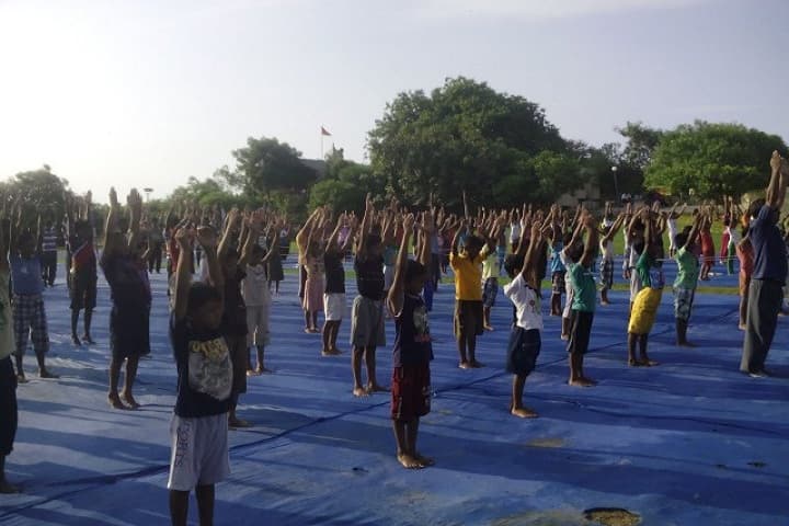 Kamala Rani Sanghi Public School-Yoga Day