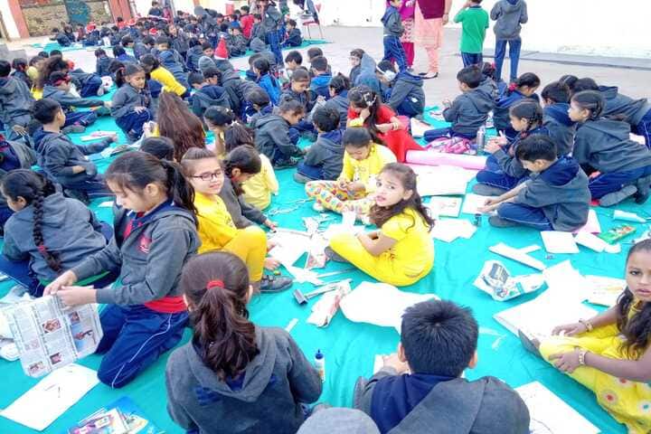 Kendriya Vidyalaya-Making Eco Friendly Paper Bags