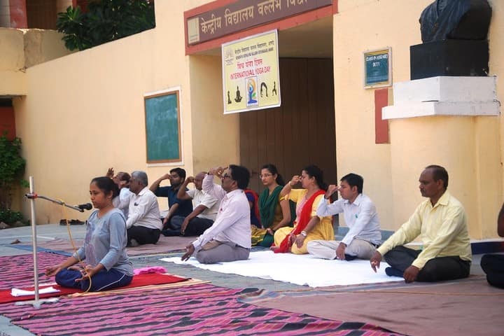 Kendriya Vidyalaya-Yoga Day
