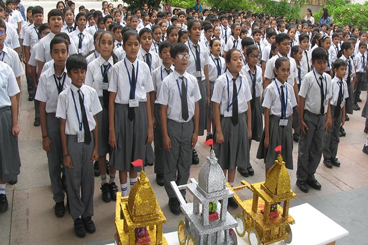 Lakshaya International School-Assembly