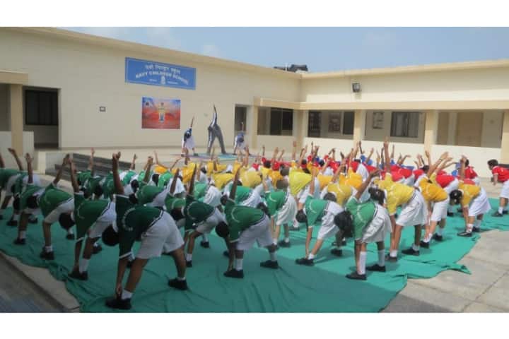 Navy Children School-Yoga Day