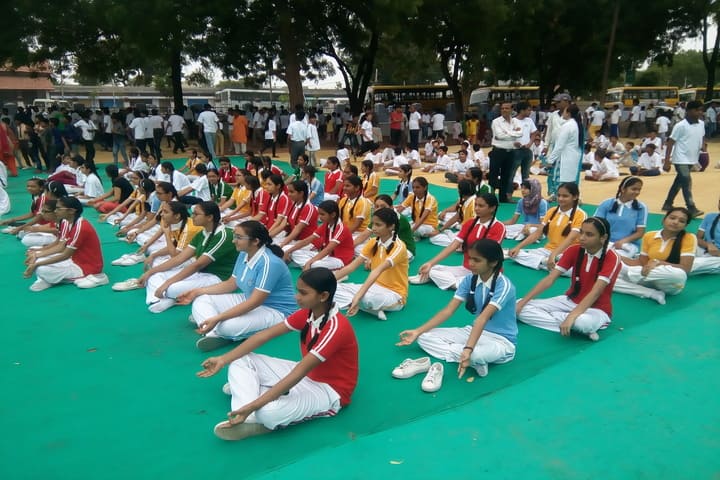 Om Shanti English Medium School-Yoga