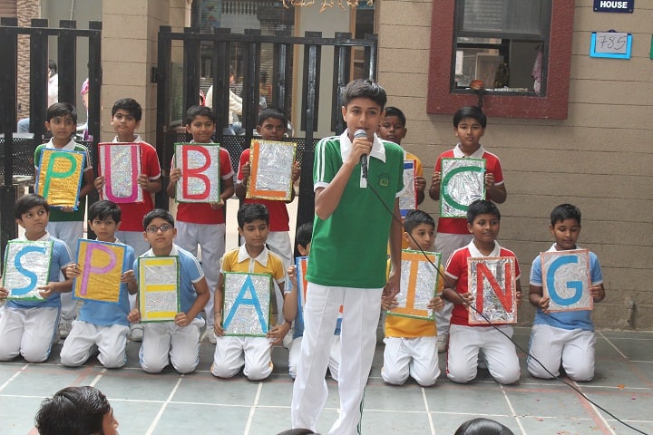 Om Shanti English Medium School-Speaker