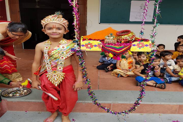 P.M.English Medium School-Krishnastami Celebrations