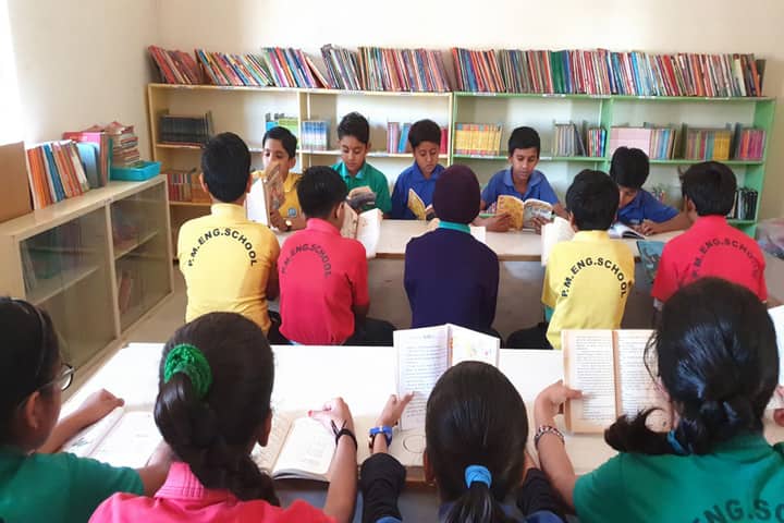 P.M.English Medium School-Library
