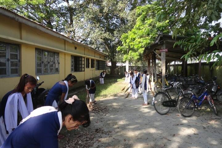Government Higher Secondary School-Cleaning