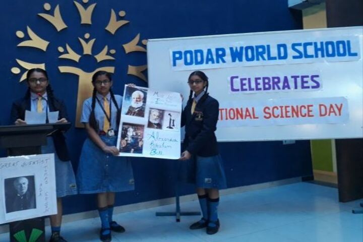 Podar World School-National Science Day
