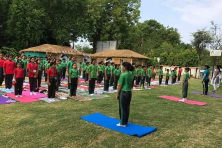 Podar World School-Yoga Day