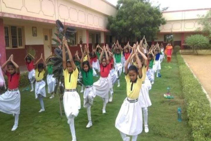 Sardar Patel Vidyalaya-Yoga Day