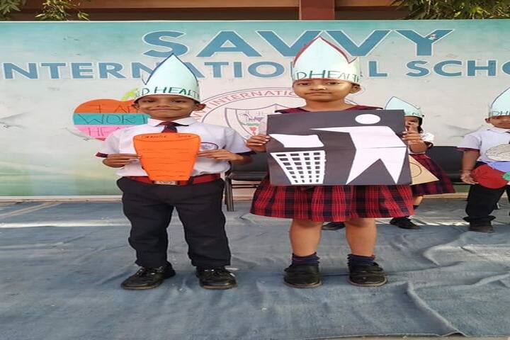Savvy International School-World Health Day