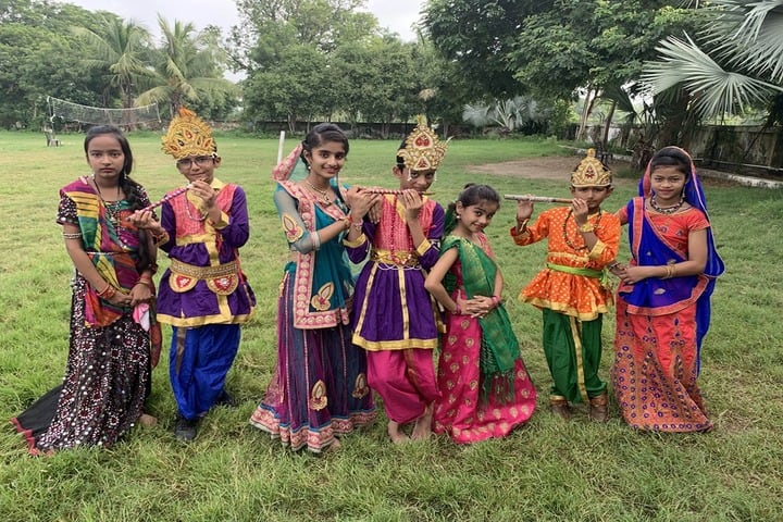 Shanti Asiatic School-Krishnastami Celebrations