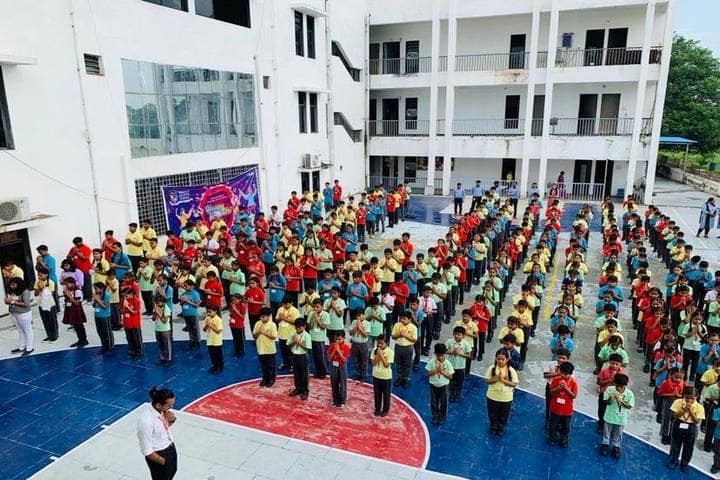Shanti Asiatic School-Morning Assembly