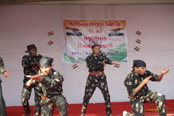 Champakali Kheruka Gyanjoti High School-Independence Day