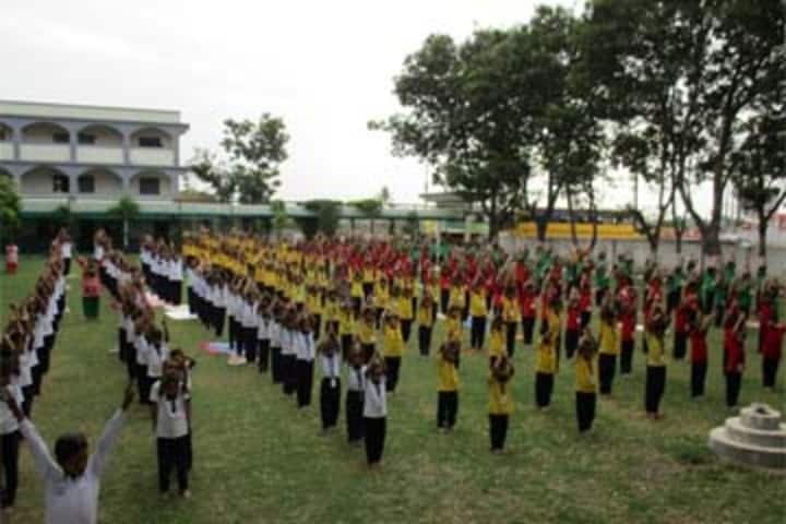 Champakali Kheruka Gyanjoti High School-Yoga Day