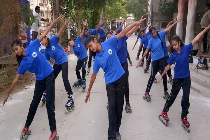 Smt. Bhadraben Butala Kalrav Academy For National Education-Skating Activity