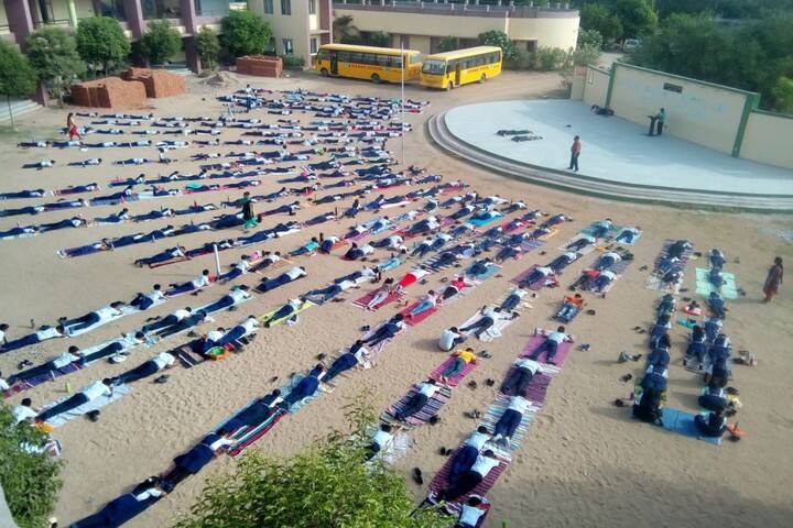 Smt. Bhadraben Butala Kalrav Academy For National Education-Yoga Day