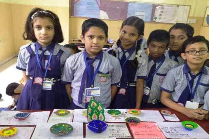 St Thomas English Medium School-Diya Making