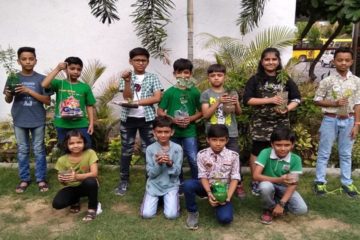 Vedant International School-Tree Plantation