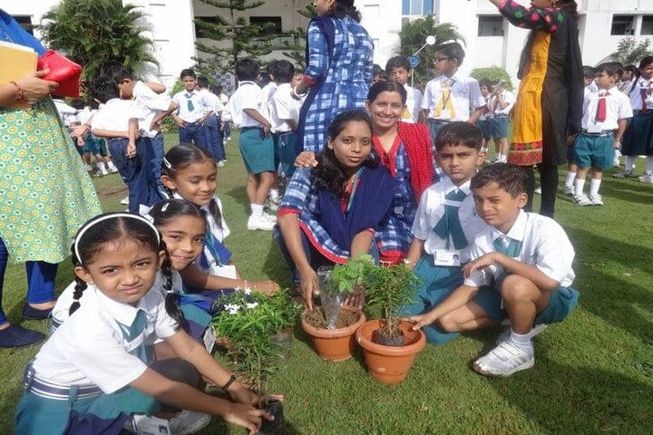 Vibrant International Academy-Tree Plantation