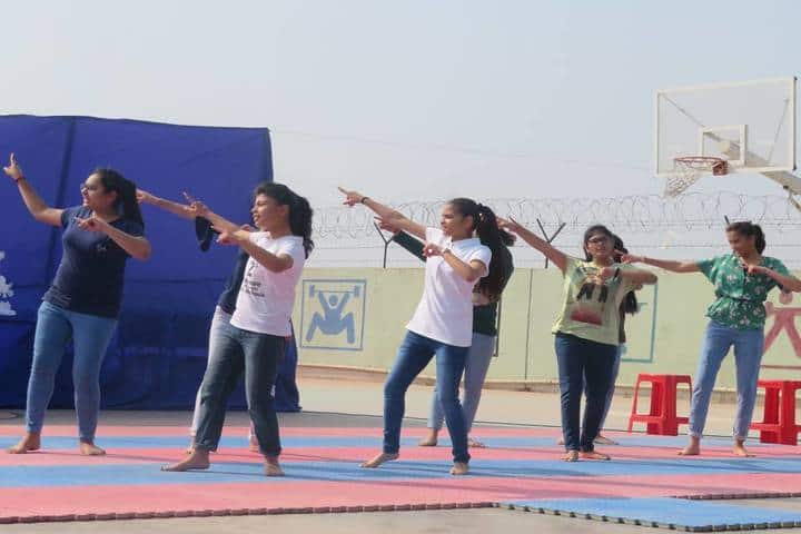 Vishwa Bharti Girls International School-Dancing Activity