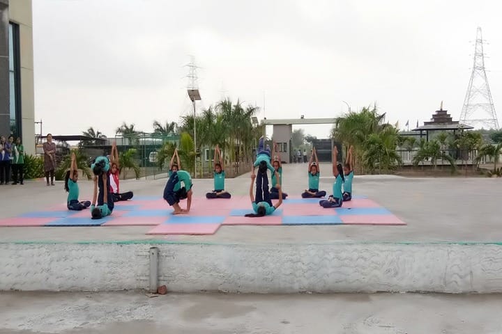 Vishwa Bharti Girls International School-Yoga Day