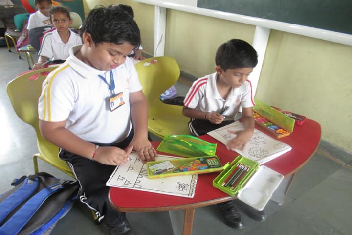 Vrajbhoomi International School-Drawing Competition