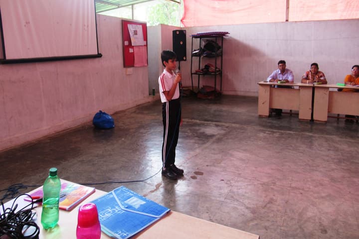 Vrajbhoomi International School-Extempore Competition
