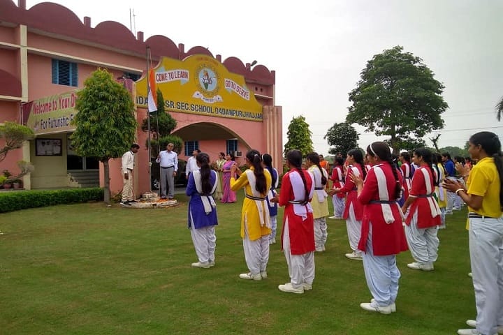 Adarsh Senior Secondary School Dadanpur-National day celebration
