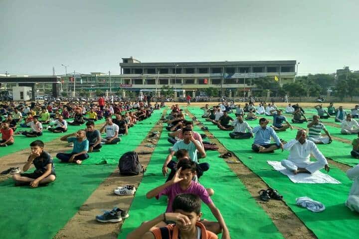 Akhil Bharatiya Senior Secondary Public School-Yoga Activity