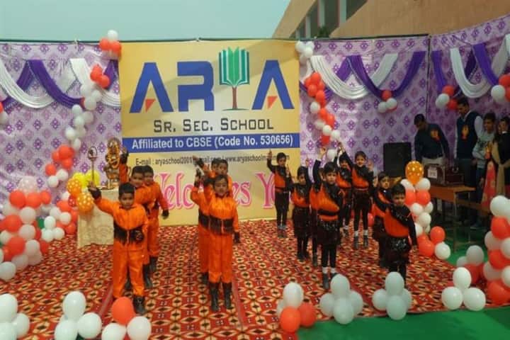 Arya Senior Secondary School-Monthly activities