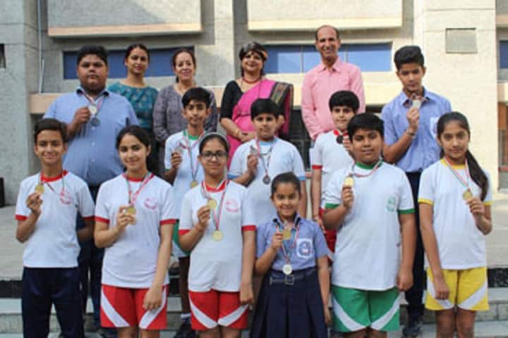 Bal Vikas Progressive School-Science olympaid winners